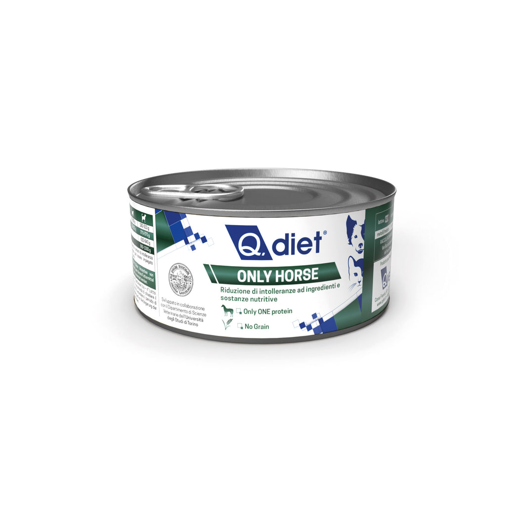 Q.diet Only Horse 150gr Lattina conf 12 pz