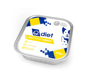 Q.diet Only Fresh Turkey 150gr conf 11 pz