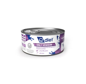 Q.diet Only Venison 150gr Lattina conf 12 pz